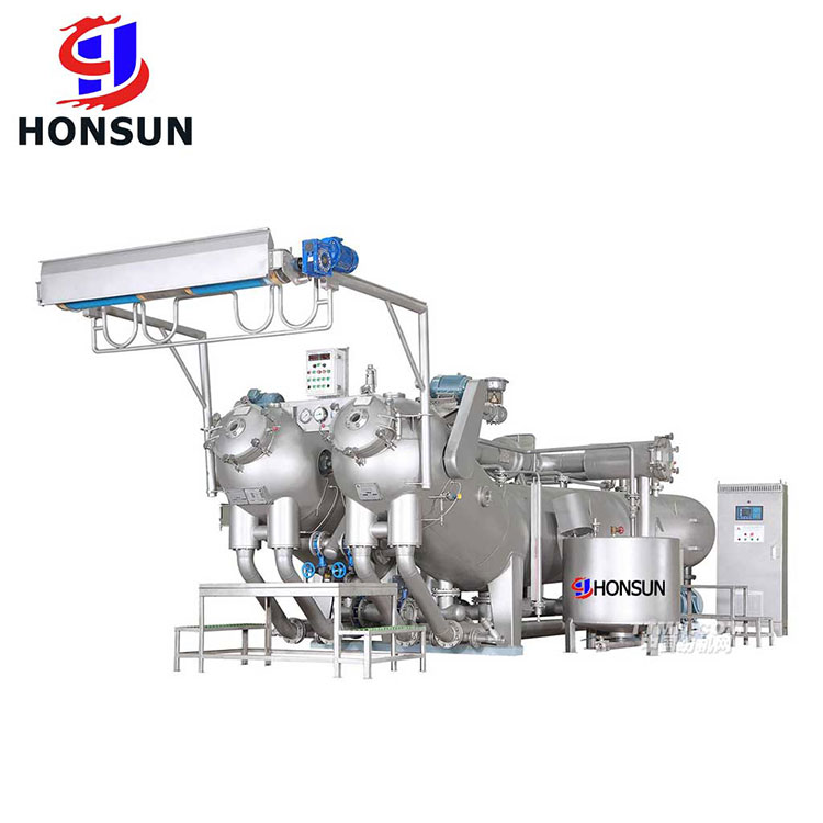 Mga katangian ng high-pressure at high-temperature dyeing machine
