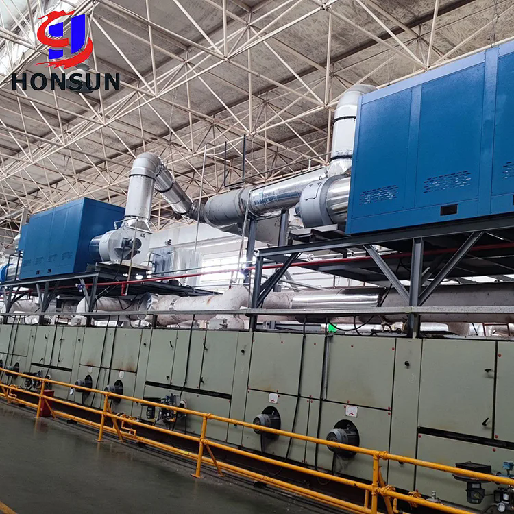 Ano ang ginagamit ng isang stenter machine sa industriya ng hinabi?